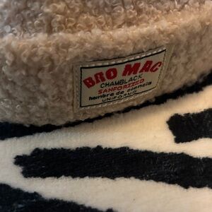 Bro Mac Beige Textured Hat